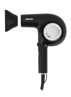 GEEPAS Professional Hair Dryer with 3 Speed Control, Streamline Modern Design, Cool Shot Function, Hang-up Hook, Detachable Cap, Removable Back Cover  - Image 3