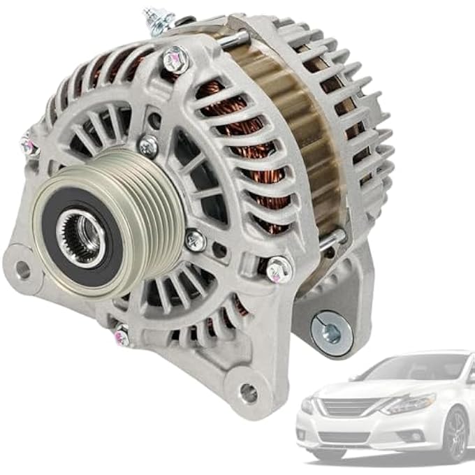AUTOTOP Alternator 12V 110A FIT 2013, 2014, 2015, 2016, 2017, 2018 Nissan Altima 2.5L L4 Sedan Coupe Replace OE# 23100-3TA1B, A2TJ1881, PG-11657, 11657N - Image 1