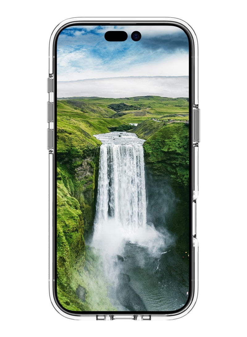 BlueFire Clear Magnetic Protective Case for iPhone  17 Air – Original Transparent Cover with Wireless Charging Support, Anti-Yellowing Ultra Clear Silicone, Shock Absorption, Slim Flexible Fit to Showcase Phone Design – Crystal Clear Protection with MagSafe Compatibility and Scratch Resistance - Image 4