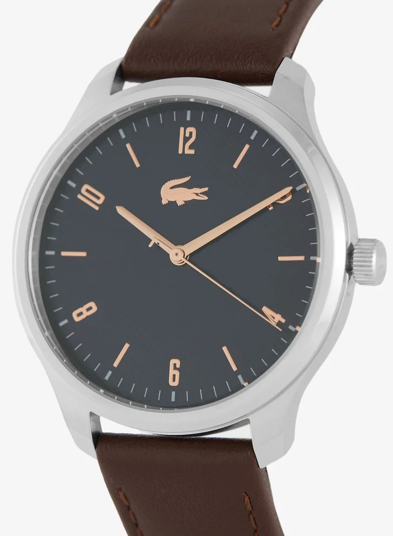 Lacoste Lisbon Analogue Quartz  Watch Leather Strap - 2011322
