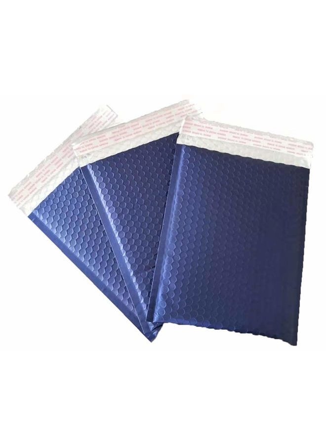 ProLine Packaging Matte Metallic Blue Bubble Padded Mailers Extra Wide #0 6.5x10 Inch Self Seal Padded Envelopes (10) - Image 1