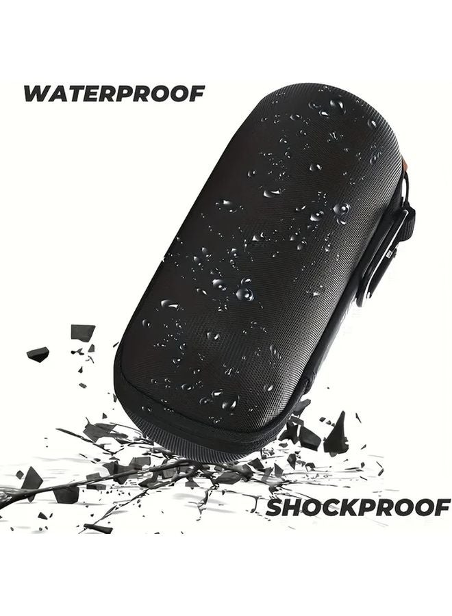 Hard EVA Protective Case For JBL Flip 3 4 5 6 Portable Speaker With Handle Black - Image 5