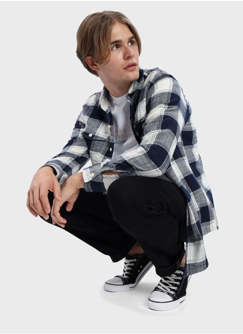 Checked Regular Fit Shirt