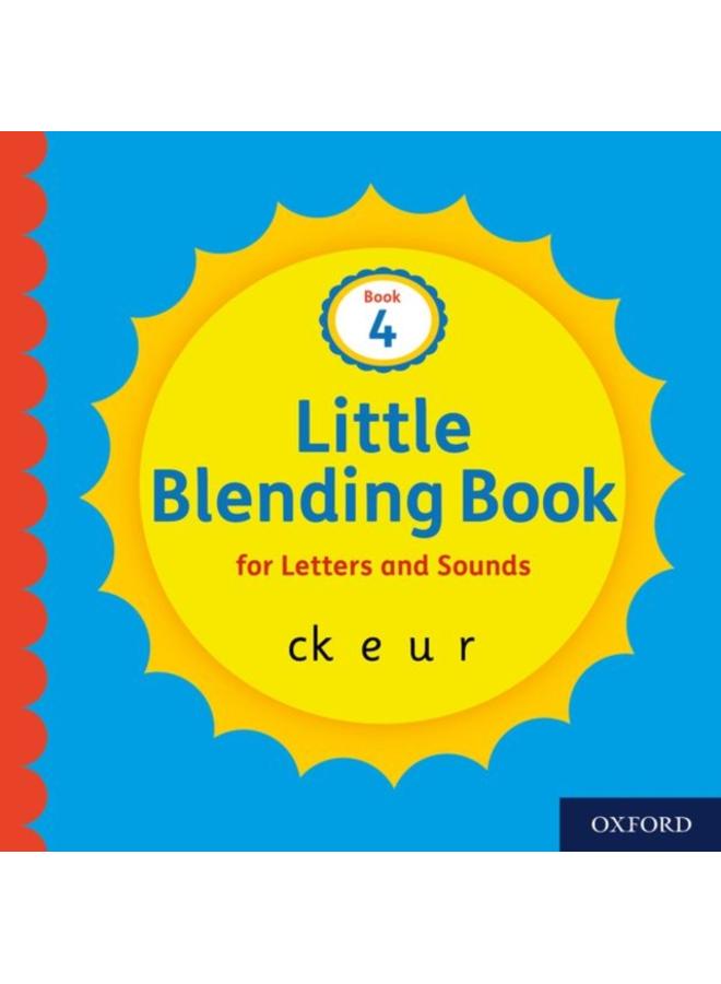 Little Blending Books for Letters and Sounds: Book 4