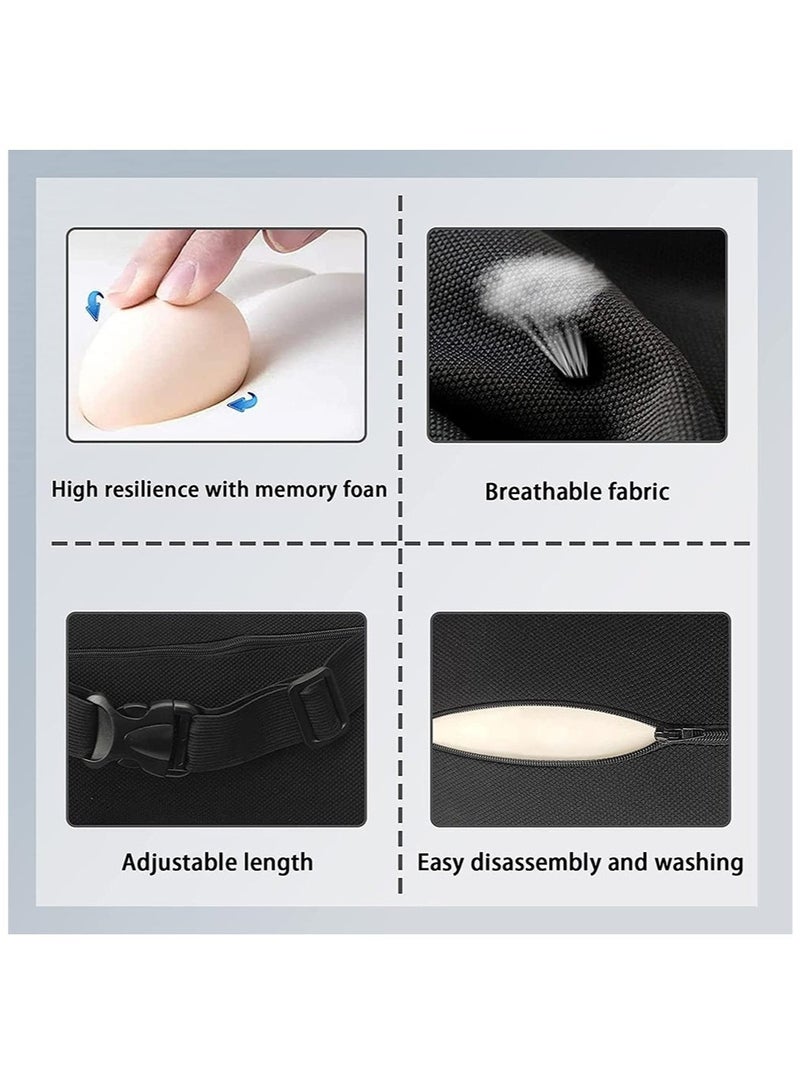 Generic Car Pillow Car Seat Cover Headrest Neck Rest For Car Car Seat Back Support Car Neck Pillow Car Seat Cover All Car Car Head Rest Car Seat Cushion Car Back Support Back Pillow Back Support For Cars Car Accessories - Image 5