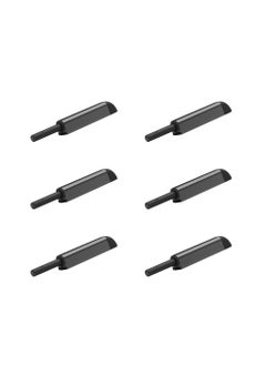 Y&D Magnetic Touch Latch, Door Catch Push to Open Latch Adjustable Cabinet Closures Release Catches Damper for Cupboard Wardrobe (6Pcs Black)  - Image 1