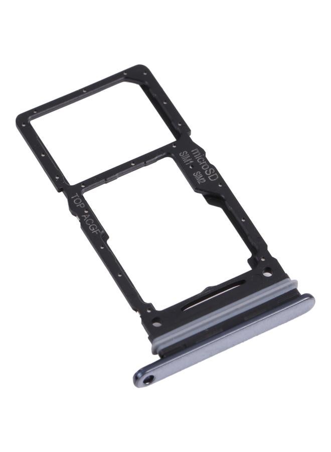 إيروريكس لجهاز Samsung Galaxy A73 5G SM-A736B، درج بطاقة SIM الأصلي + درج بطاقة SIM / درج بطاقة Micro SD (أسود) - Image 2