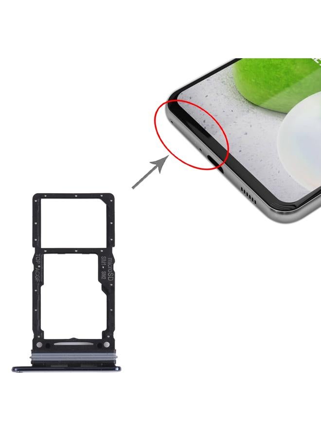 إيروريكس لجهاز Samsung Galaxy A73 5G SM-A736B، درج بطاقة SIM الأصلي + درج بطاقة SIM / درج بطاقة Micro SD (أسود) - Image 4