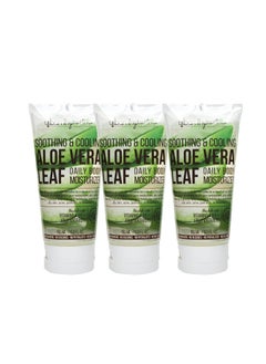 Urban Hydration Urban Hydration Soothing  Cooling Aloe Vera Daily Body Moisturizer  Sulfate Paraben  Polybead Free Detoxes and Smooths Skin Fades Dark Spots Lightweight for All Skin Types  3 Pack 