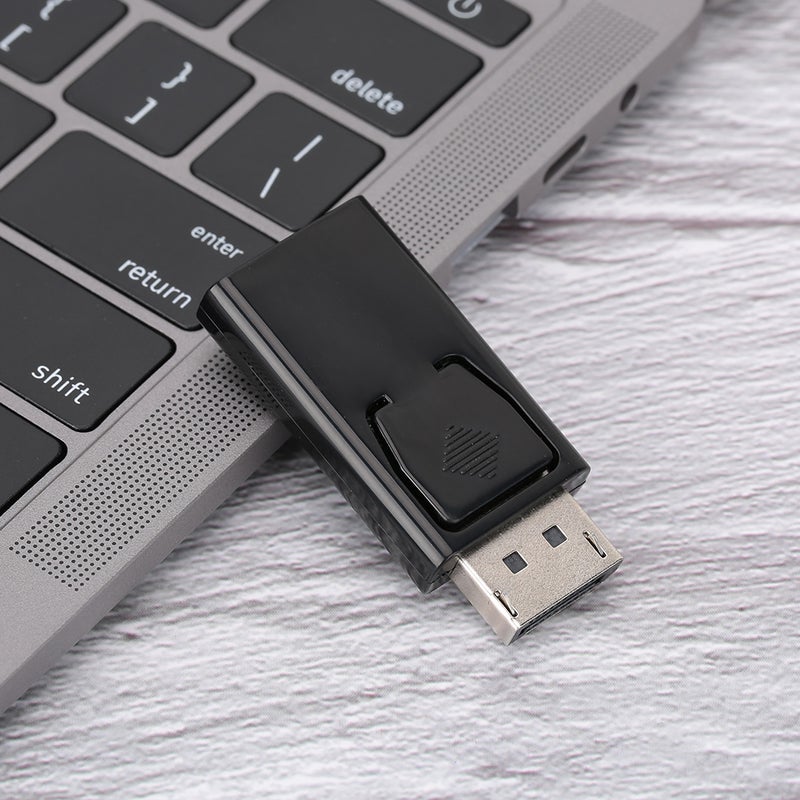2PCS/Pack Black Display Port DP Male to HDMI Female Adapter Converter for PC Laptops - Image 4