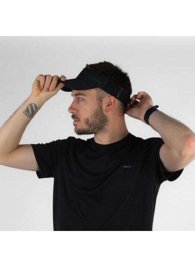 Kiprun Adult Running Visor - KIPRUN V2 - Black  - Image 2