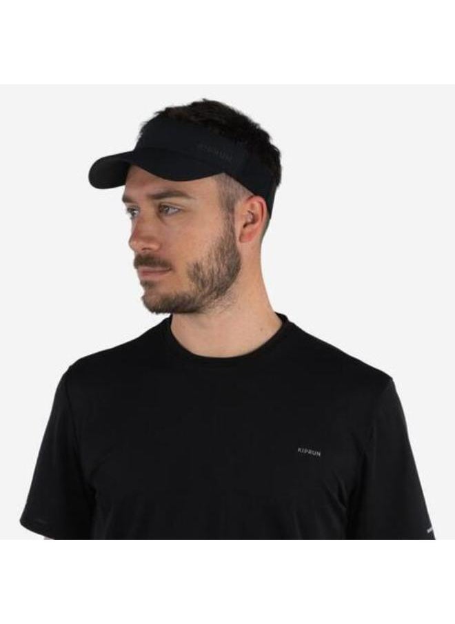 Kiprun Adult Running Visor - KIPRUN V2 - Black  - Image 1