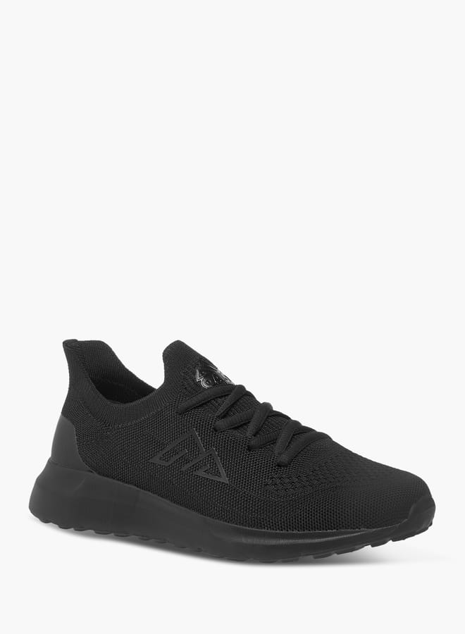 Oaklan by Shoexpress Women's Logo Detail Sports Shoes with Lace-Up Closure - Image 1