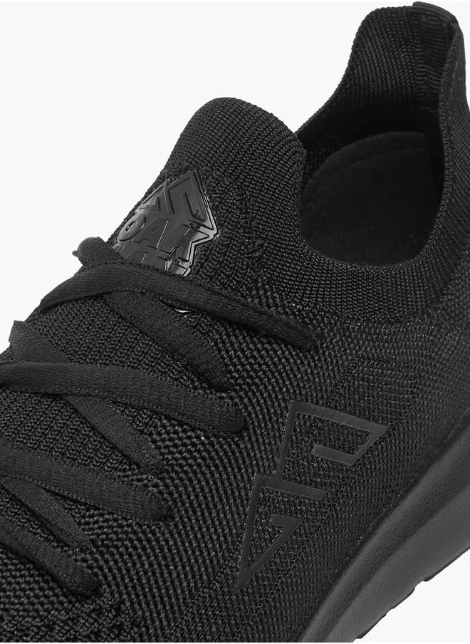 شو اكسبرس Women's Logo Detail Sports Shoes with Lace-Up Closure