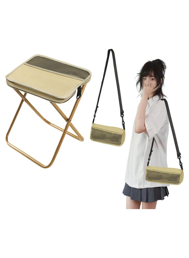 BlueFire Foldable Backpack Stool with Built-in Seat Function – Portable Hiking Chair with Adjustable Shoulder Straps for Camping, Outdoor Travel & Mountaineering | Durable Oxford Cloth & Carbon Steel Frame | Lightweight 3-in-1 Backpack Chair for Hiking, Picnic, Fishing & Parties – Up to 265 lbs Weight Capacity - Image 1