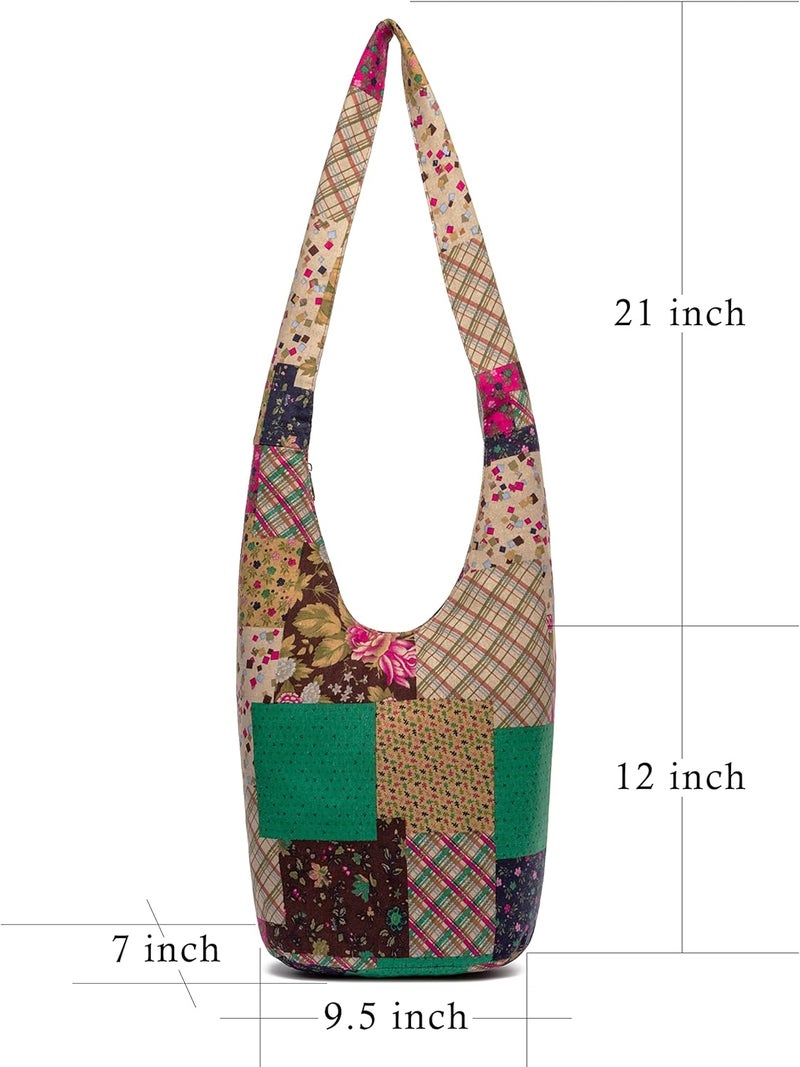 Coton Pose Women Shoulder Handbags Fashion canvas Hippie Crossbody Bags Bohemian Animal Prints Hobo Bags - Image 2