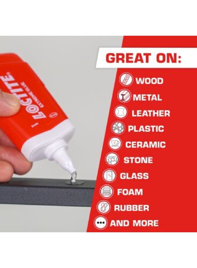 Loctite Strong and Durable Extreme Glue Crystal Clear 47.9 ml 2627062  - Image 4