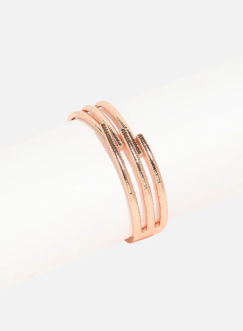 SOHI Minimal Metallic Artificial Bracelet Jewellery