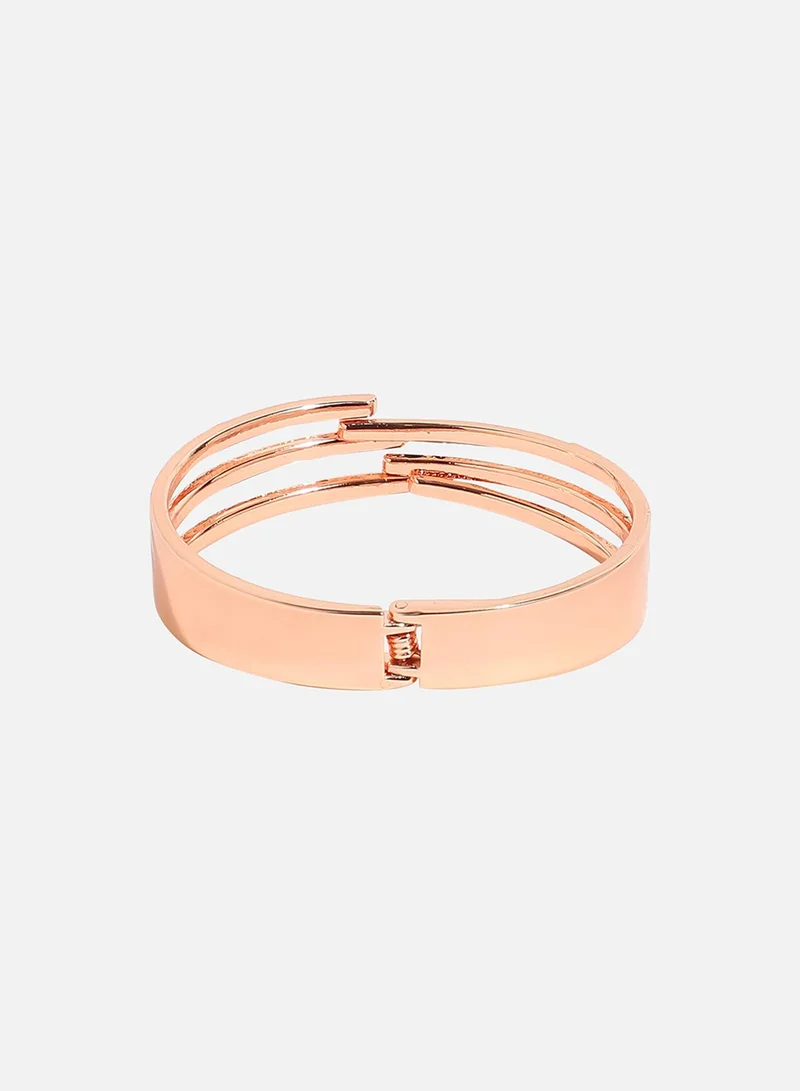 SOHI Minimal Metallic Artificial Bracelet Jewellery