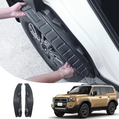 LaIIker Rear Wheel Anti-Mud Fender for 2024 2025 2026 Toyota Land Cruiser 250 1958 Prado Lc250 J250 No Drilling Splash Guard Interior Modification 2025 land cruiser accessories - Image 1