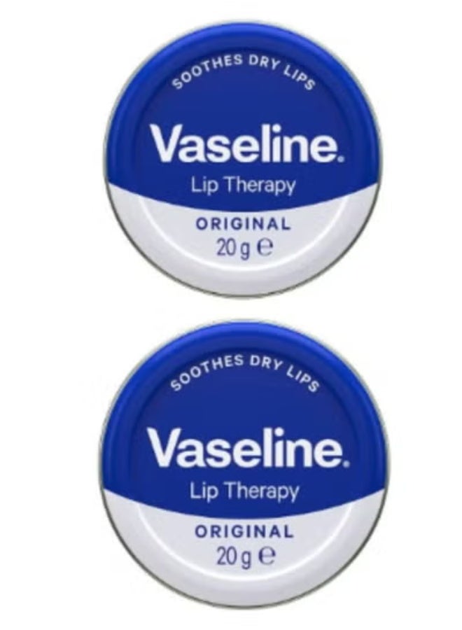 Vaseline Set Of 2 Pieces Lip Therapy Original 20 g - Image 1