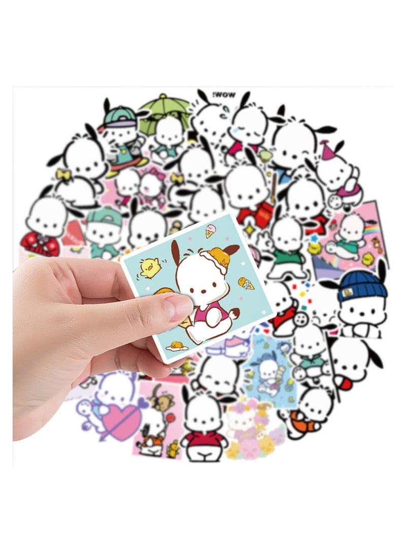 ملصقات Pachacco مكونة من 50 قطعة من ملصقات الفينيل الكرتونية المقاومة للماء لأجهزة الكمبيوتر المحمول - Image 5