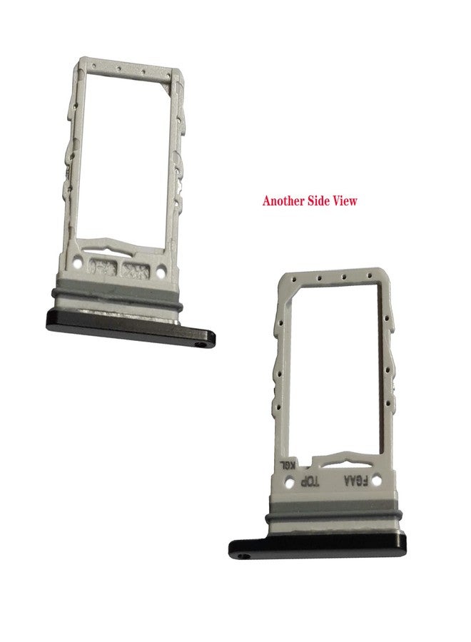 N.C Galaxy Z Flip 3 Single SIM Card Holder Replacement Card Tray for Samsung Galaxy Z Flip 3 5G F711 6.7 Inch (not fit for Galaxy Z Flip 2 or Z Flip Version) (Phantom Black) - Image 2