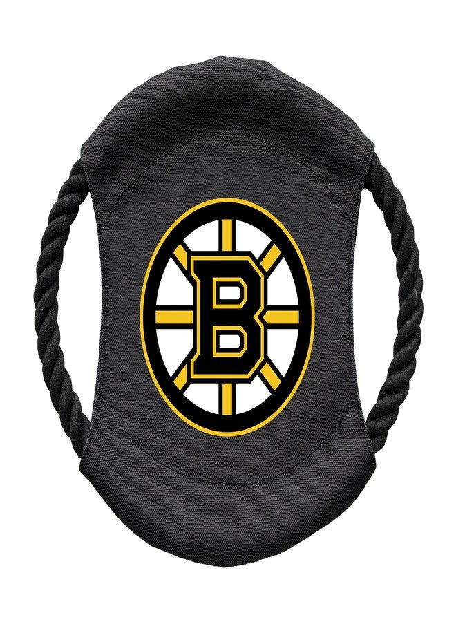 ليتل إيرث مجموعة ألعاب Littlearth NHL Boston Bruins Sock Monkey و Flying Disc للحيوانات الأليفة، لون الفريق، مقاس واحد - Image 3