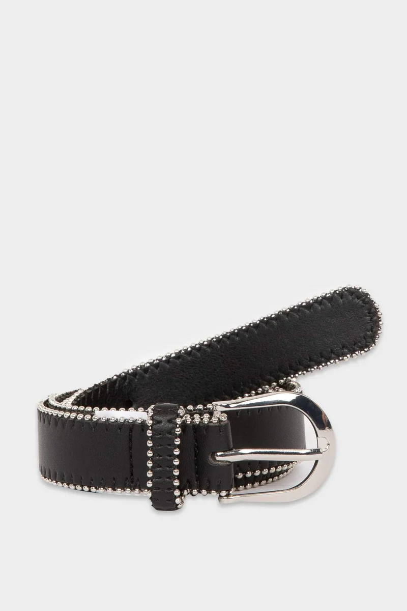 ديفاكتو Woman Faux Leather Jean Belt