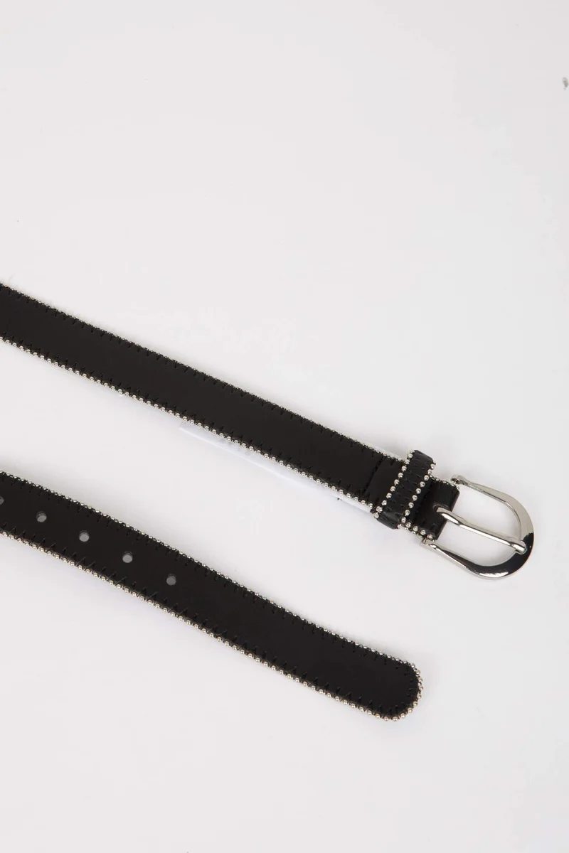 ديفاكتو Woman Faux Leather Jean Belt