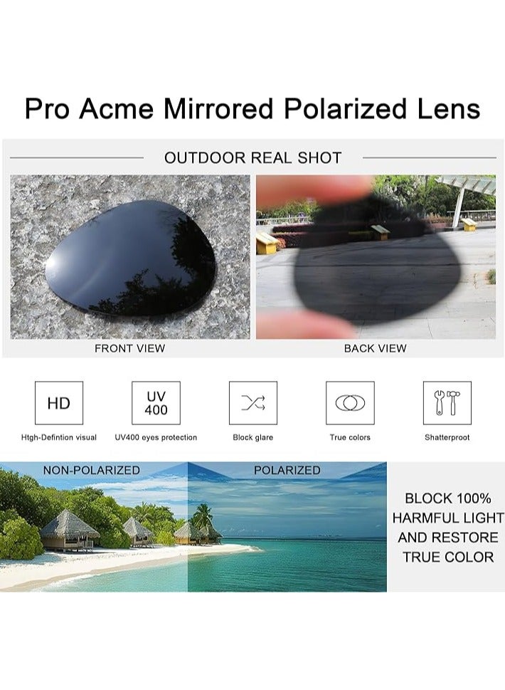 OLYSON Aviator Sunglasses for Men Women Classic Polarized UV400 Protection - Image 5