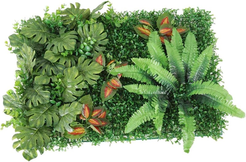 كلاراكو لوحة حائط من العشب الصناعي للنباتات والزهور والعشب الأخضر B، 40 × 60 سم - Image 5
