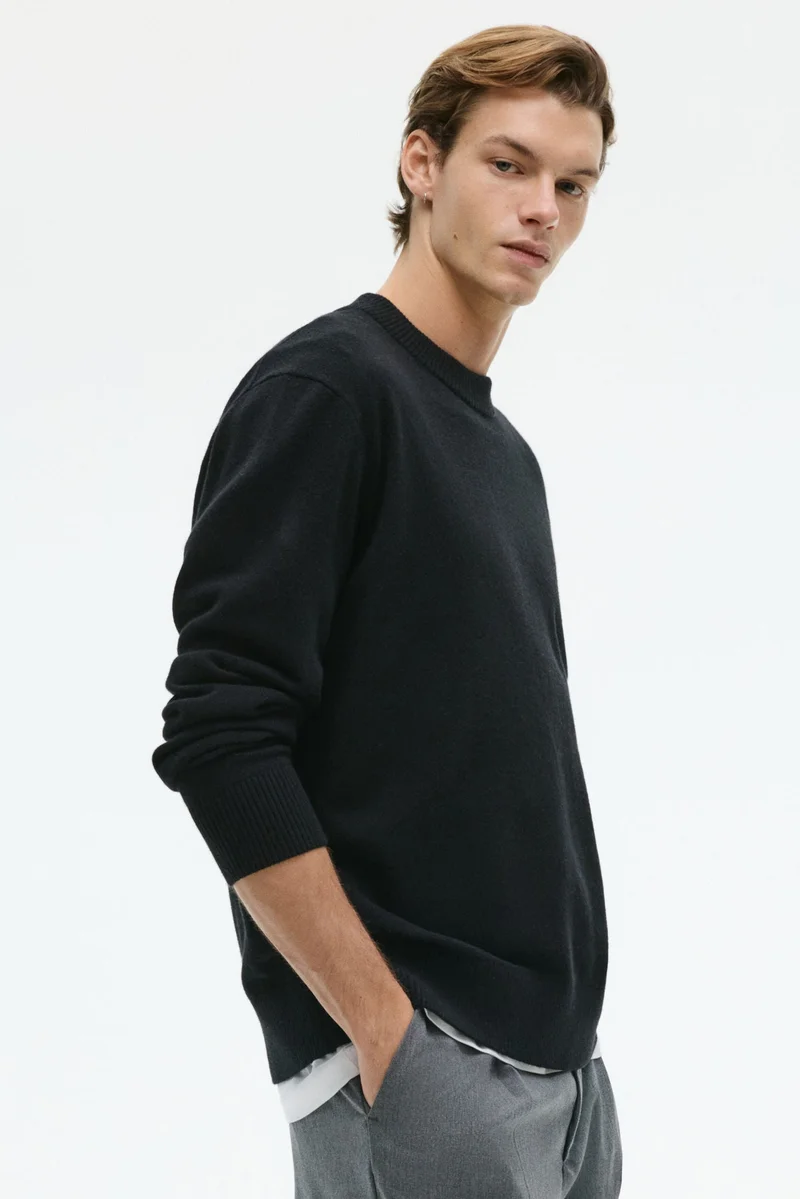 H&M  Regular Fit Cashmere jumper for Men | Best Price UAE