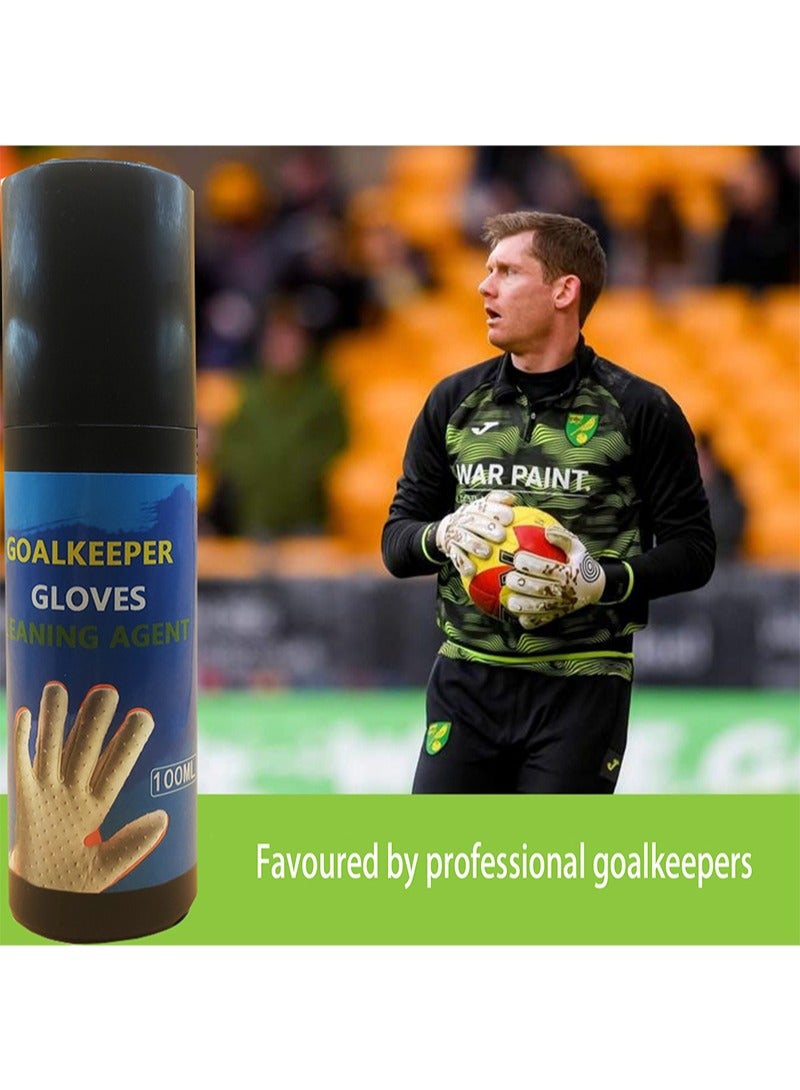 Generic Goalkeeper Gloves Cleaning Agent Premium Wash  Prepare Goalkeeper Glove Spray Goalie Glove Cleaner, Degumming Agent 100ml  - Image 3