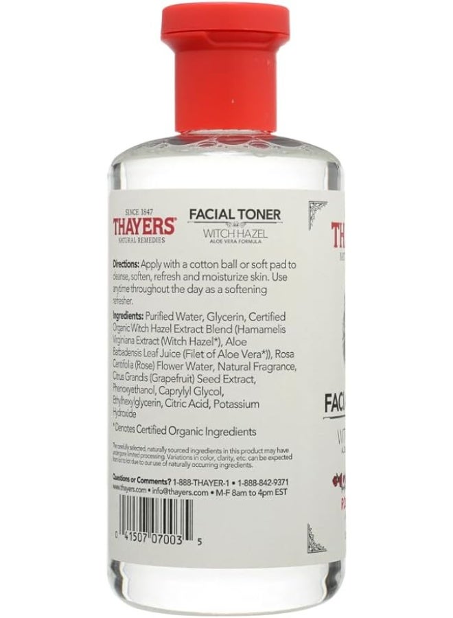 Thayers Rose Petal Witch Hazel With Aloe Vera - 12 Oz.(2 Pack) - Image 2