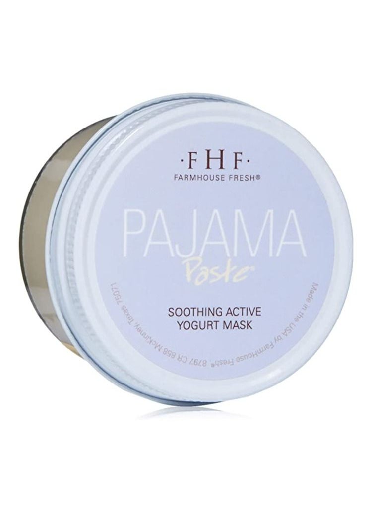 FarmHouse Fresh Farmhouse Fresh Pajama Paste Face Mask – 4oz. Soothing Face Mask, Tingling Effect, Bentonite Clay Mask, Skin Tightening Effect, Sulphate-Free, Paraben-Free  - Image 1
