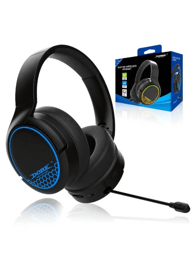 دوب DOBE Wireless Gaming Headset PS5 PS4 Switch Pc Phone 2 290 g