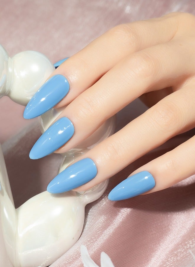 ماي تشاو جل طلاء الأظافر- لون ازرق فاتح 15 مل*١– سهلة الاستخدام في المنزل و يوضع مع استخدام الاشعة الفوق بنفسجية. - Image 2