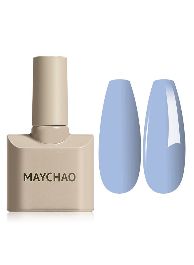 ماي تشاو جل طلاء الأظافر- لون ازرق فاتح 15 مل*١– سهلة الاستخدام في المنزل و يوضع مع استخدام الاشعة الفوق بنفسجية. - Image 1