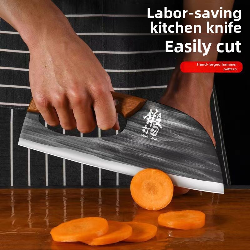 forged kitchen knife kitchen knife chef special kitchen knife sharp labor-saving knife slicing knife light ladies kitchen knife(Labor-saving full-edged kitchen knife) - Image 4