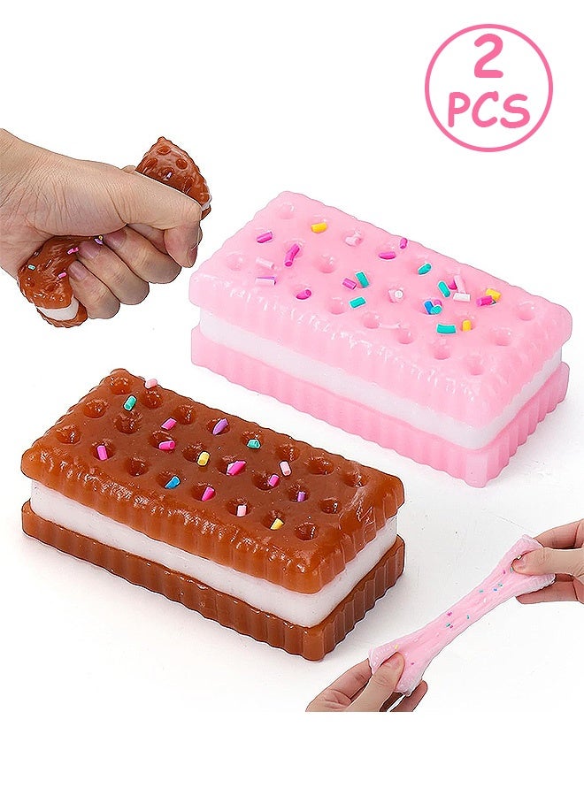 Photon قطعتان من الألعاب الإسفنجية اللطيفة، ألعاب تخفيف التوتر، لعبة تخفيف الضغط للبالغين والأطفال - Image 1