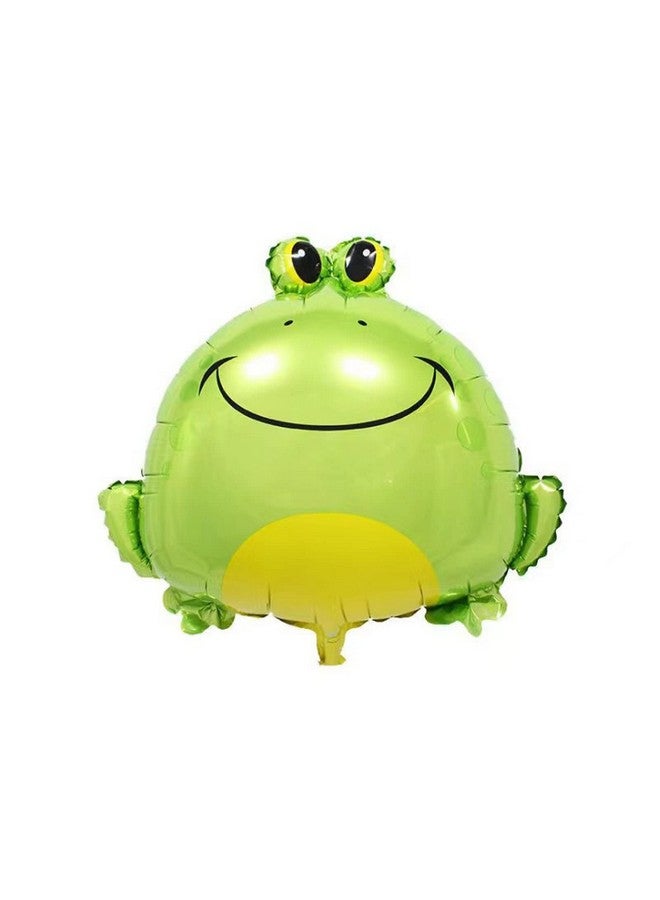 RS Frog Balloons Green Large Inflatable Air Cute Frog Foil Mylar Balloons For Baby Shower Insect Animal Themed Party Birthday Decoration Supplies - Image 3