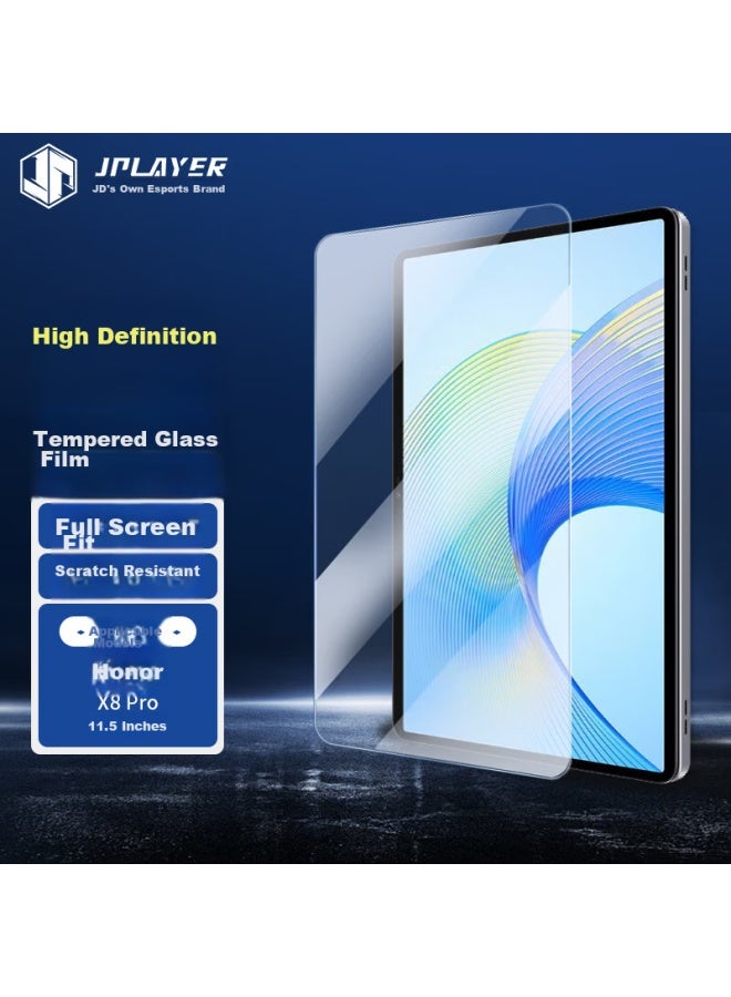 Jplayer Tempered Glass Screen Protector For Honor X8 Pro Model, 11.5-inch Protective Film, Tablet Computer Screen Protector, Full-screen, High-definition, Anti-fingerprint, Smooth, Shockproof, Scratch-resistant - Image 5