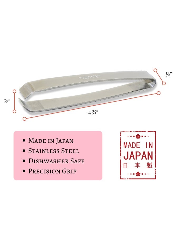 Generic Kwizing12cm -   Fish Bone Tweezers - Non-Slip Precision Grip - Debone Salmon Bass Catfish - Stainless Steel Handmade Japanese Craftsmanship 12cm  - Image 2