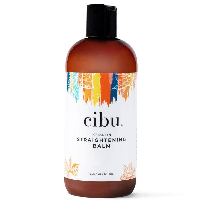 Cibu Keratin Straightening Balm | Heat Protectant | At-Home Treatment | Frizz Prevention | Hair Moisturizer | 4.25 Ounces - Image 1