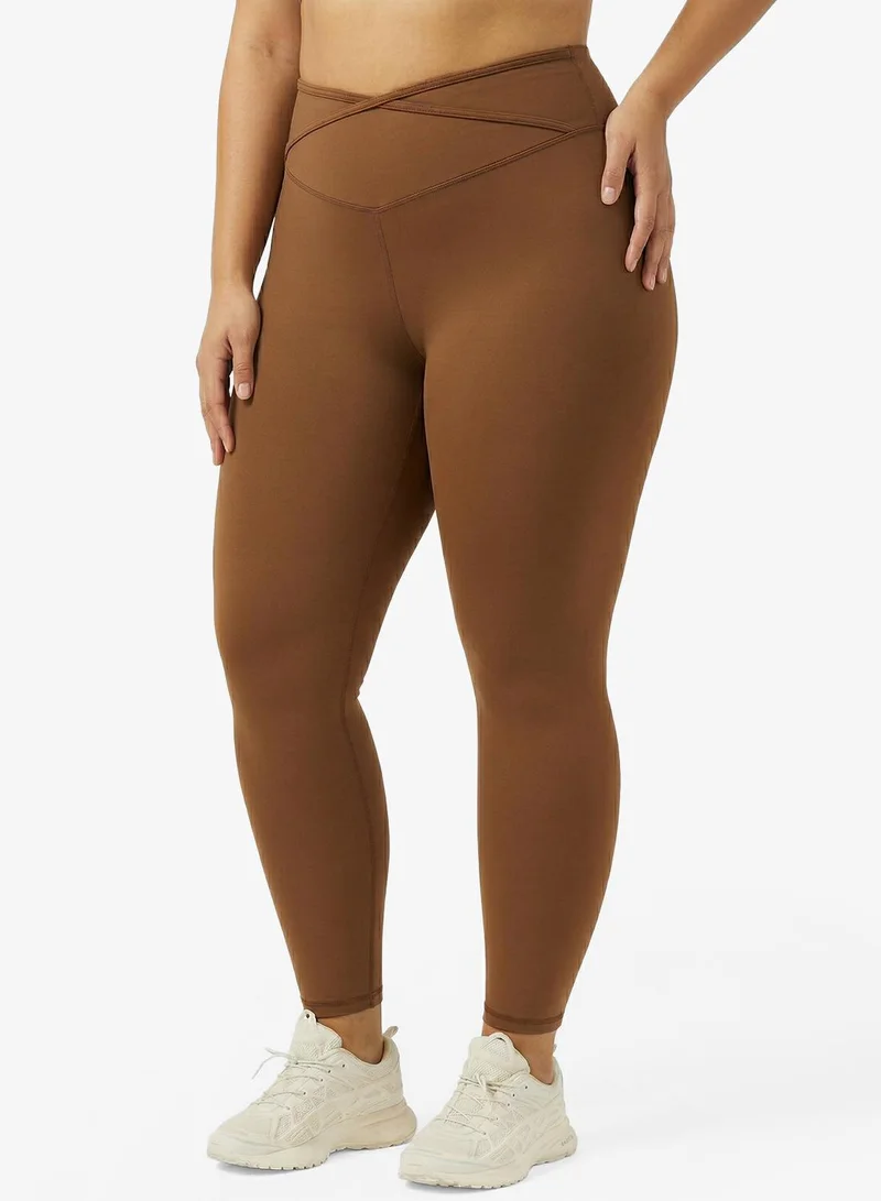 FRWD FRWD Plus High Rise Seamless Sculpting Leggings