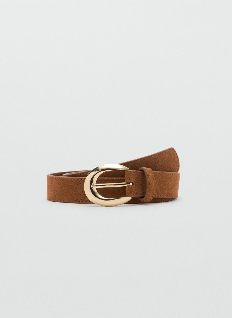 MANGO Oval Buckle Belt  - Image 1