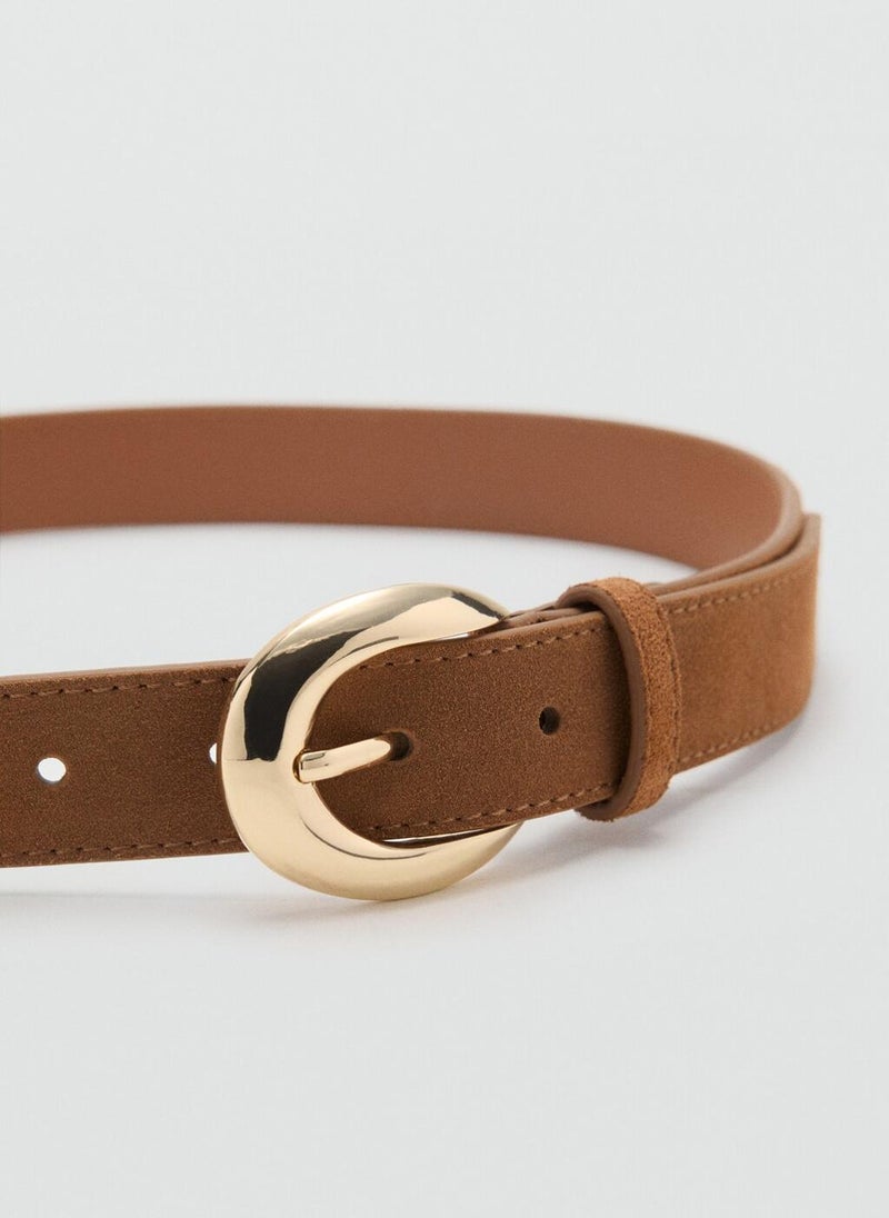 MANGO Oval Buckle Belt  - Image 3