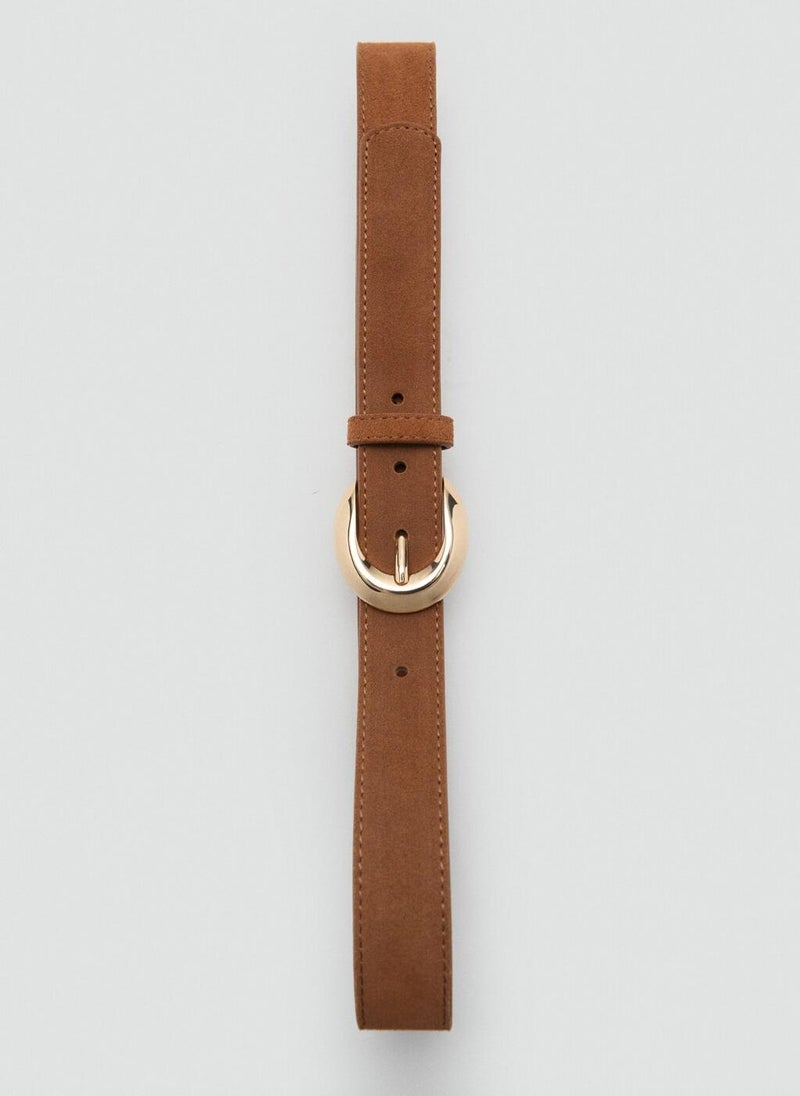 MANGO Oval Buckle Belt  - Image 2