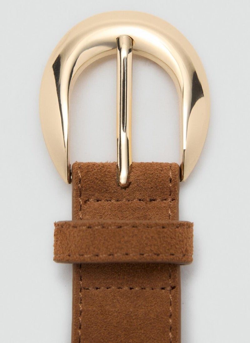 MANGO Oval Buckle Belt  - Image 4